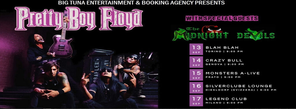 tour dei Pretty Boy Floyd